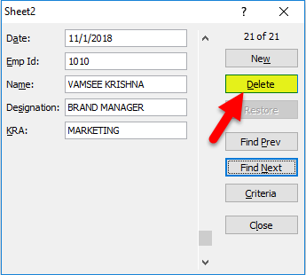 Excel Forms (Examples) | How To Create Data Entry Form in Excel?