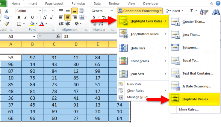 highlight duplicates in google sheets across sheets