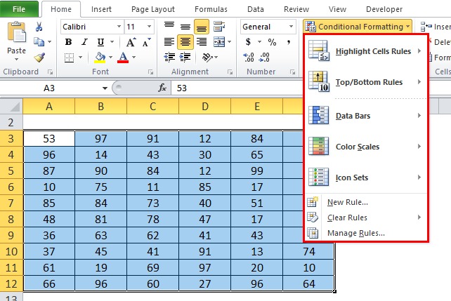 excel highlight duplicates