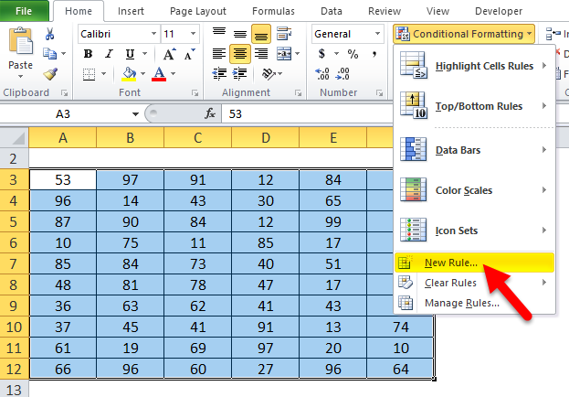 Excel Highlight Duplicates Example 2-4