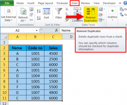 Remove Duplicates in Excel (Methods, Examples) | How To Remove?