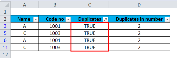 Excel Remove Duplicates Example 4-3-4
