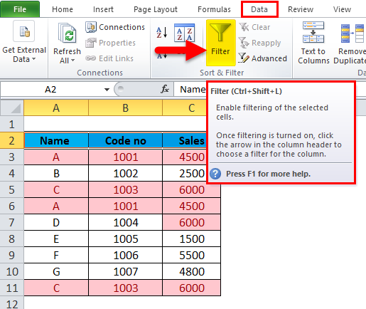 remove duplicates excel