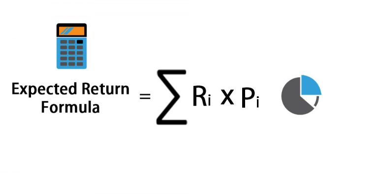 expected rate of return formula excel