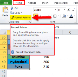 Format Painter in Excel (Examples) | How To Use Format Painter?