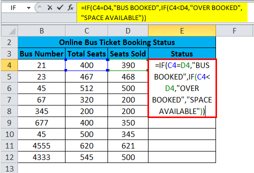 Multiple IFS Example 2-3