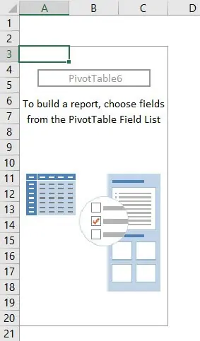 Pivot Table Fields