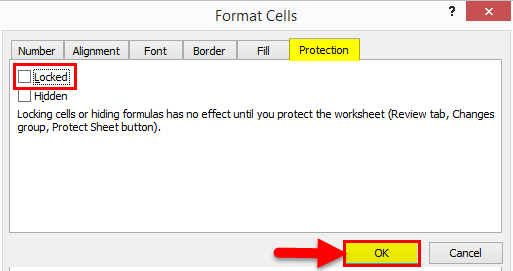 Protect Sheet Excel 1-4