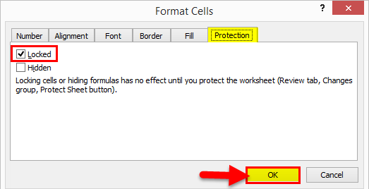 Protect Sheet Excel 1-5