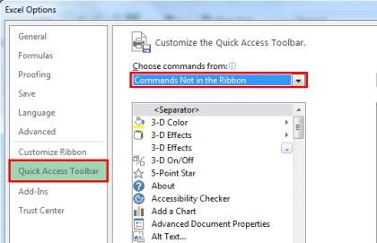 Quick Access Toolbar in Excel | How to use Quick Access Toolbar?