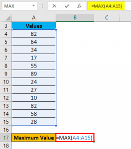 Range in Excel (Examples) | How To Find Range in Excel?