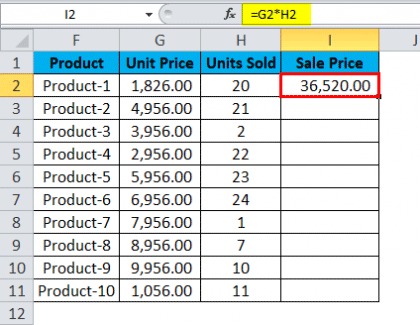 Cell Reference in Excel (Examples) | Types - Relative, Absolute and Mixed