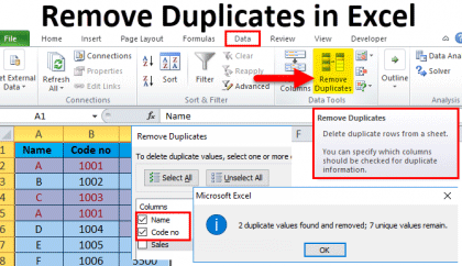 Remove Duplicates In Excel (Methods, Examples) | How To Remove?