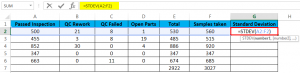 STDEV Function in Excel (Formula, Examples) | How to use STDEV?