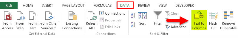 Separate Text By Spaces In Excel