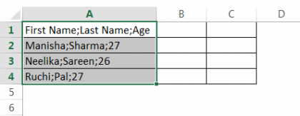 Separate text in Excel (Examples) | How to Separate text?