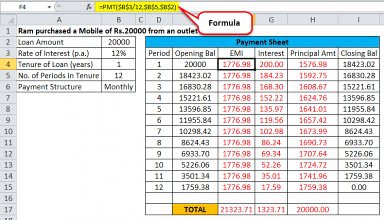 Simple Interest Rate Formula Calculator (Excel template)