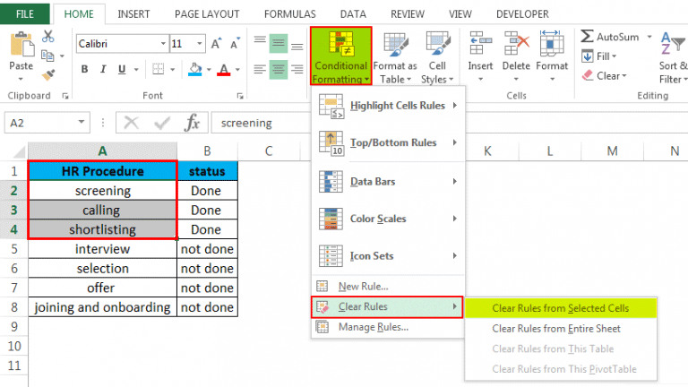 How Do You Strikethrough Text In Excel