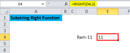 Substring Right Function 5