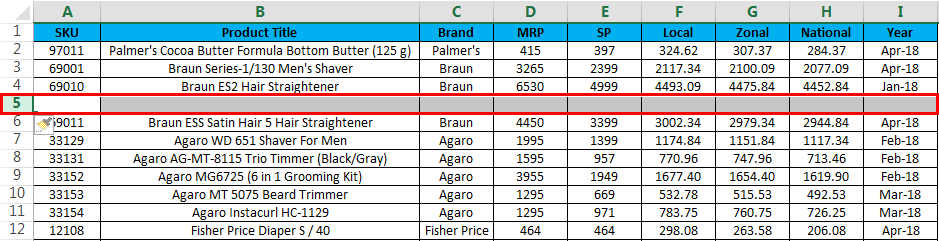 insert the row example 2.4