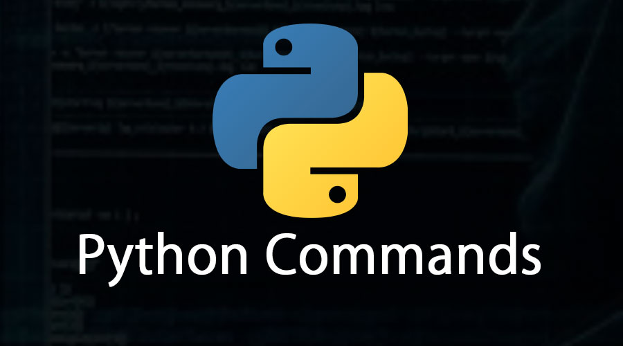 Python Commands | Concepts | Basic And Advanced Commands