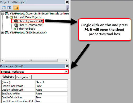 row excel limit step 6