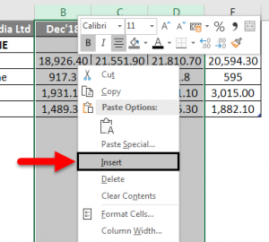 Add a Column in Excel | How to Add and Modify a Column in Excel?