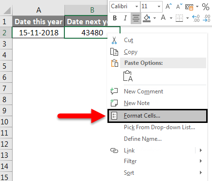 AMD in Excel example 1-3