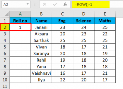 Auto Numbering in Excel | Easy methods to Number Rows