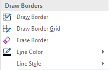 Draw Borders