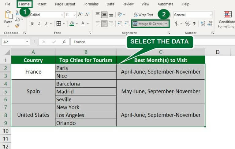 Split Cell in Excel (Examples) | How To Split Cells in Excel?
