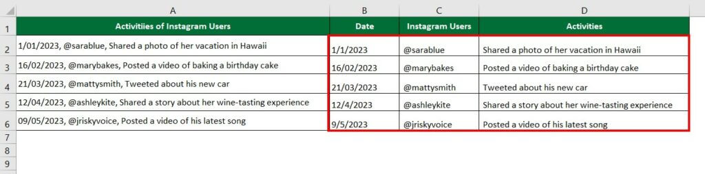 Split Cell in Excel (Examples) | How To Split Cells in Excel?