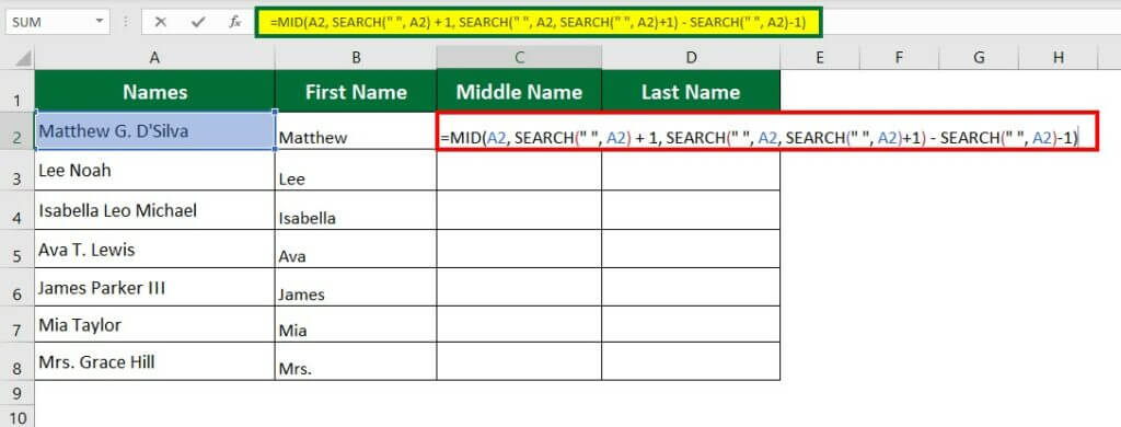 Split Cell in Excel (Examples) | How To Split Cells in Excel?