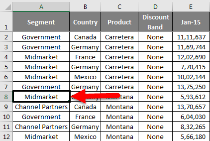 Excel Freeze Rows