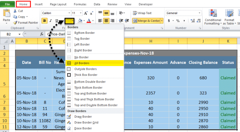 Gridlines in Excel | How to add and remove Gridlines in excel?