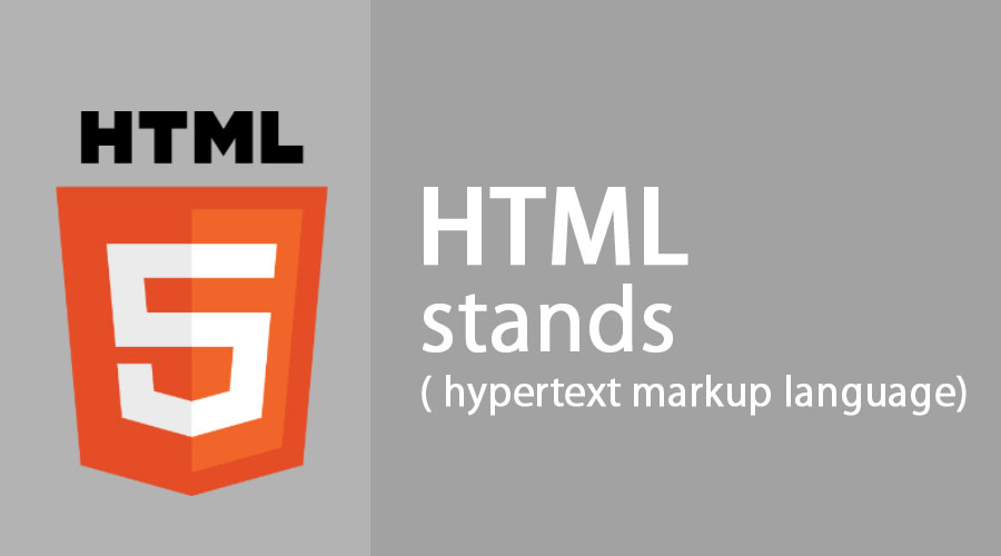 what does html stand for