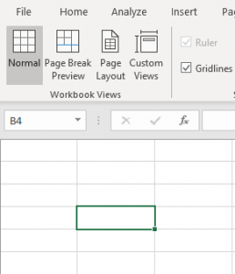 how to show header in excel 11