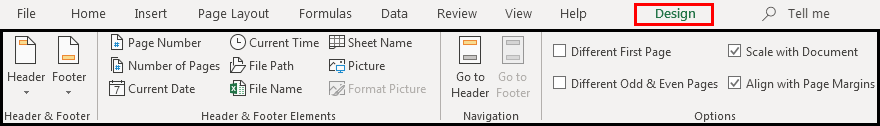 Header And Footer In Excel How To Add Header And Footer