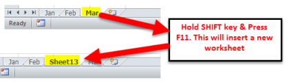 Insert New Worksheet in Excel (Methods) | How to Insert New Worksheet?