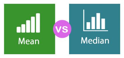 median и mean разница