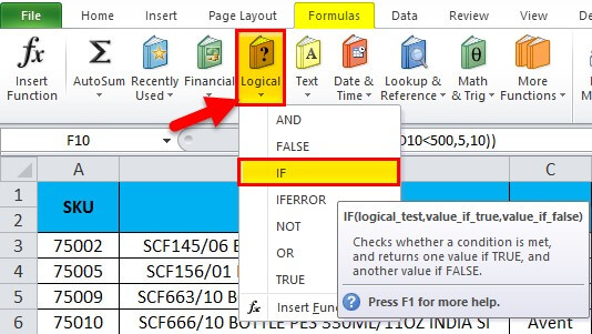 Multiple IFS in Excel 1