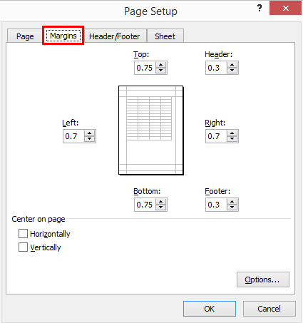 Margin example 1-6