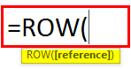 Row count example 6-1