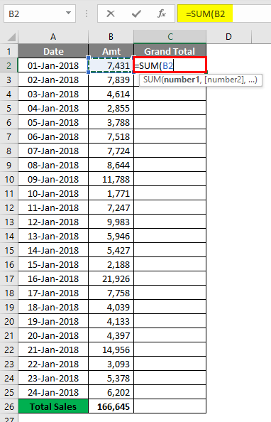 Running Total Method 1-2