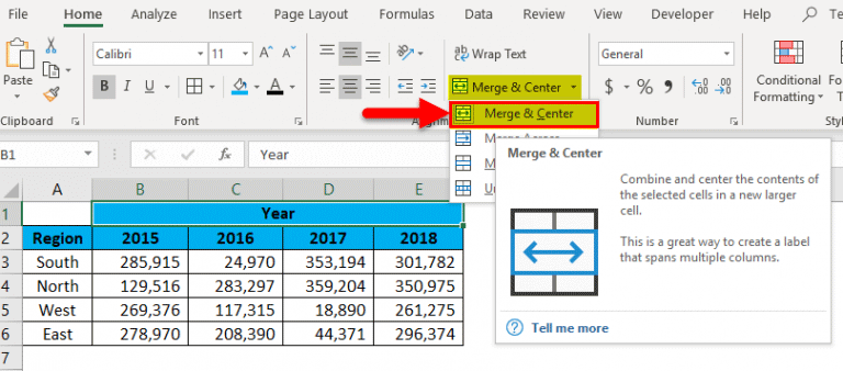 Shortcut To Merge Cells In Excel Examples How To Use Shotcut Keys 7682