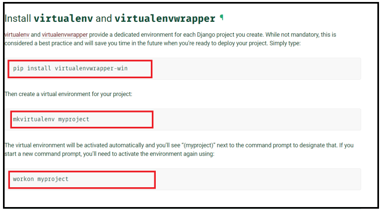 Install Django | Step By Step Installation Of The Django