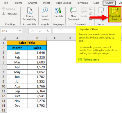 How to unprotect Excel sheet without password (Examples)