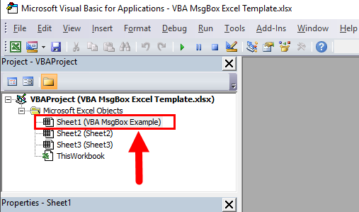 VBA Editor Window