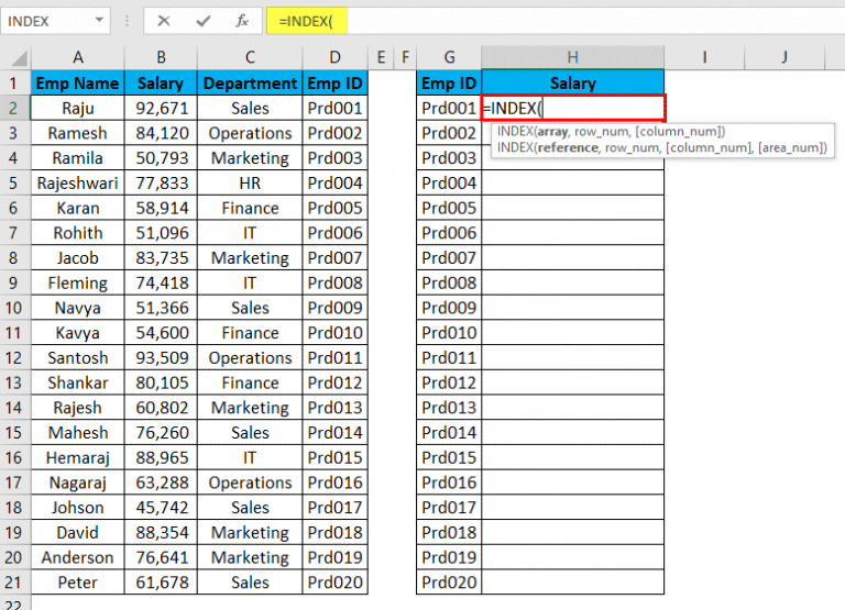 Alternative to VLOOKUP | INDEX, MATCH & LOOKUP Function