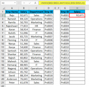 Alternative to VLOOKUP | INDEX, MATCH & LOOKUP Function